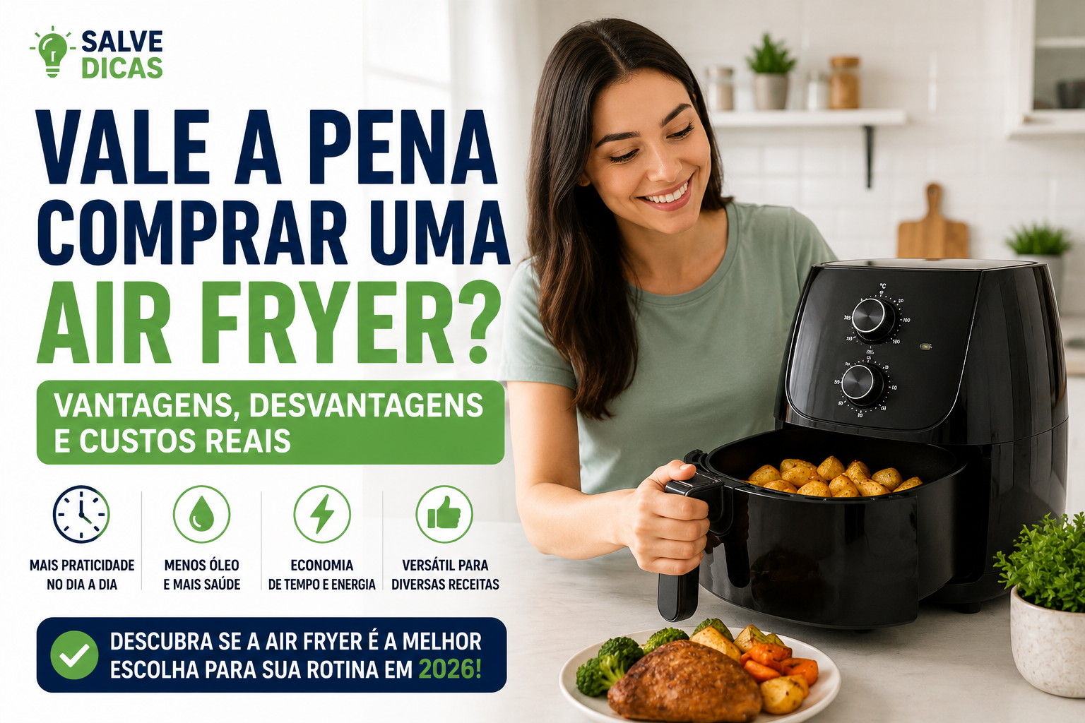 Vale a Pena Comprar uma Air Fryer em 2026