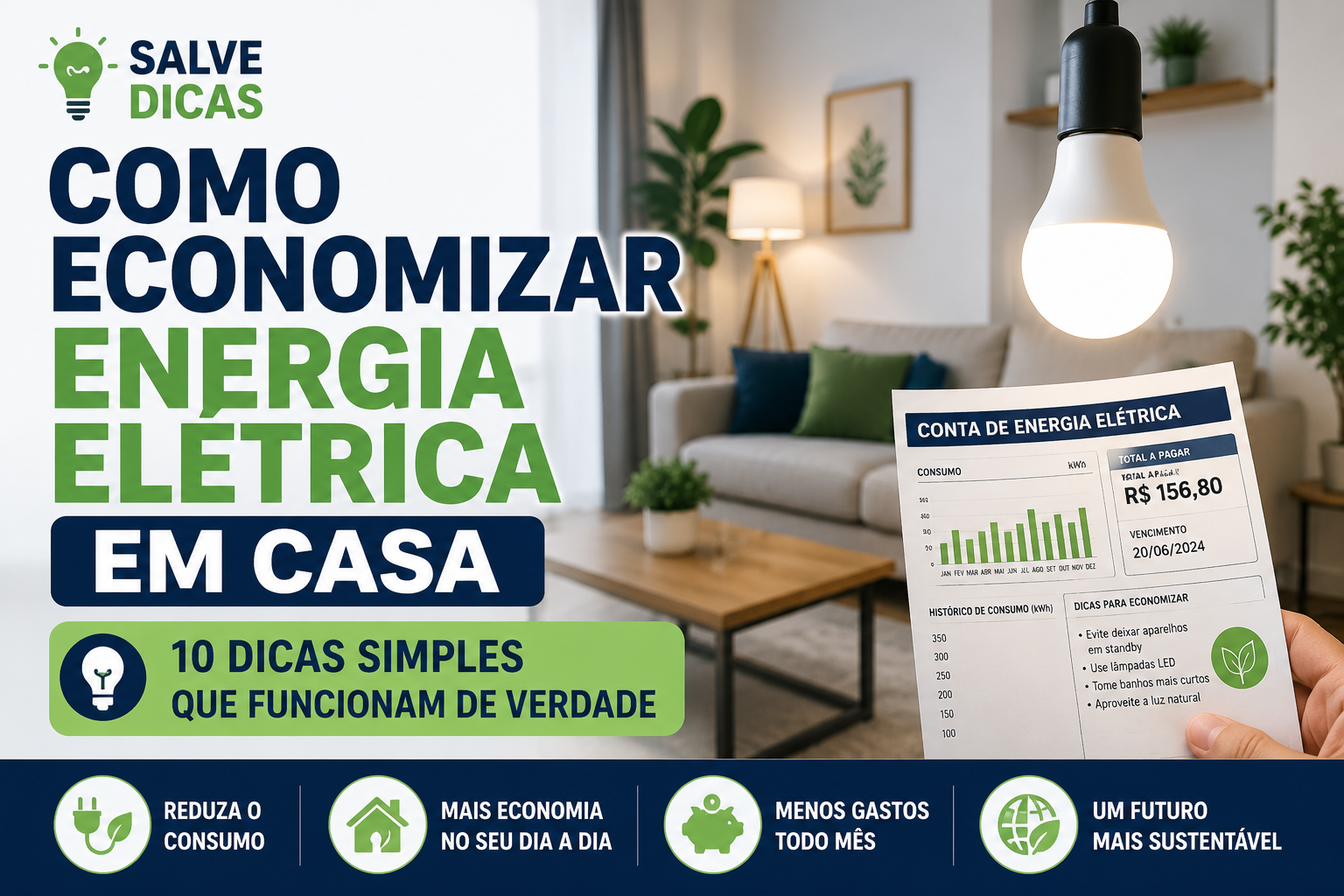 como economizar energia elétrica em casa
